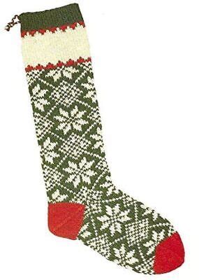 Candide Wool Yarn Christmas Stocking Knitting Kit (301