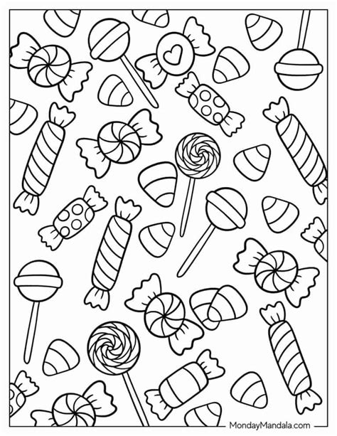 Candies Coloring