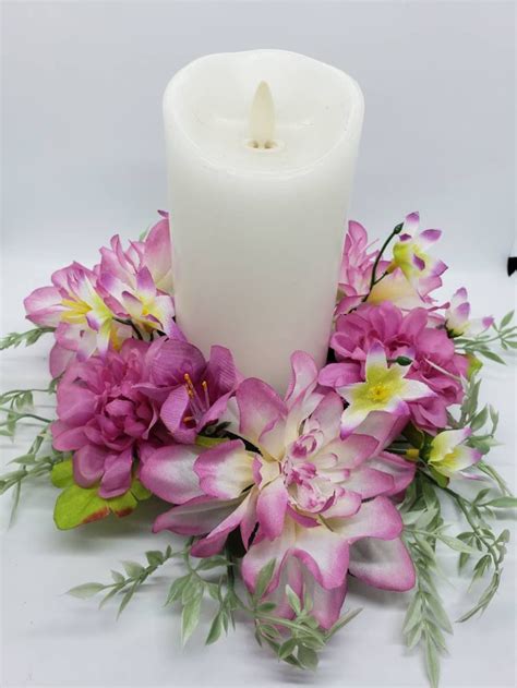 Candle Flower Rings - Etsy