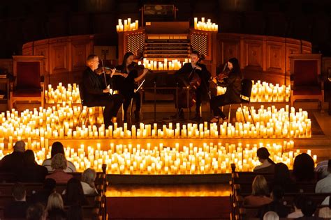 Candlelight concert. Candlelight Concerts in Glasgow +100 cities around the world. +3M attendees. Unforgettable nights with Candlelight . Candlelight: A Tribute to Leonard Cohen. New! 12 Apr . From £22.00 . Vivaldi's Four Seasons by Candlelight. New! 12 Apr . From £21.00 . Candlelight: A Tribute to The Beatles. 