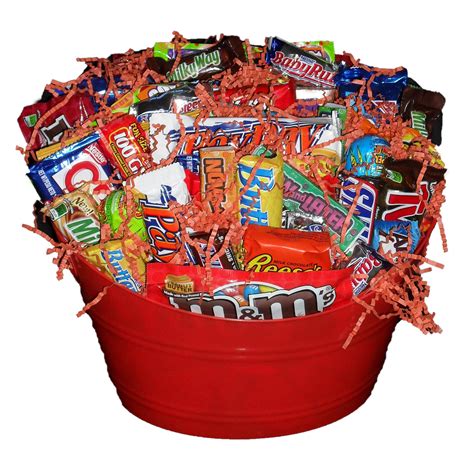 Candy Bar Gift Baskets