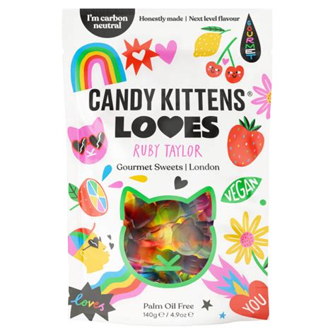 Candy Kittens LOVES Ruby Taylor Gourmet Sweets, 140g