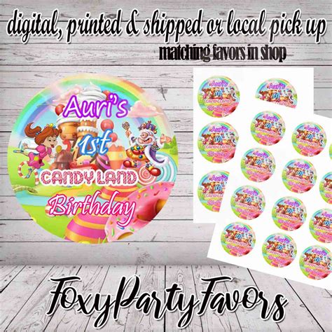 Candy Land Stickers - Etsy