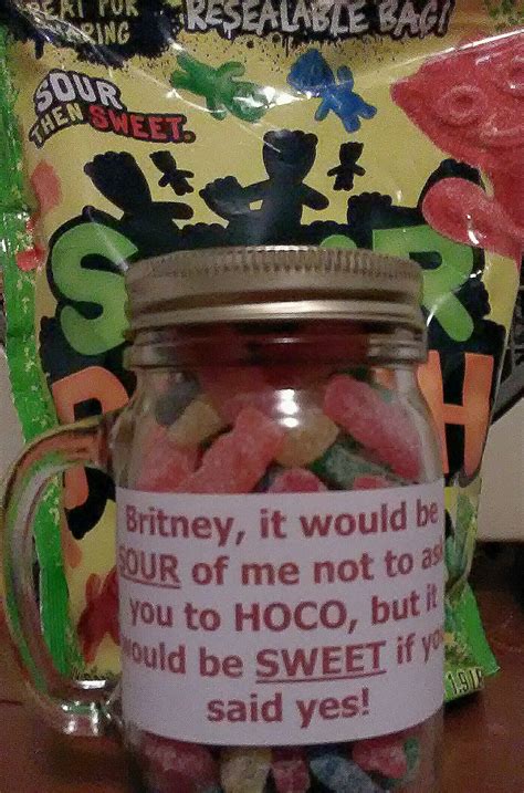 Candy hoco proposals. Prom Proposal Personalized Printable Football Promposal poster Tackle Prom homecoming with me jpg pdf 5x7- 20x24. (372) $12.20. Ice Cream Promposal Ideas "It would be sweet if you went to homecoming with me!" INSTANT DOWNLOAD Hoco proposal poster. 