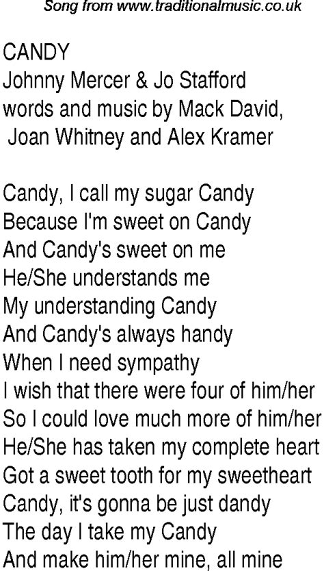 Candy lyrics. Things To Know About Candy lyrics. 