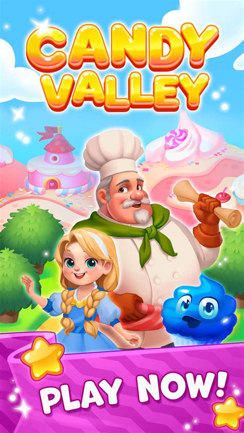 Candy valley game. Candy Fever Valley. Play the #1 online match-3 puzzle game for FREE! Swap and match 3 or more of identical colorful candies to blast soda 🎇. Create as many sweet boosters as you can to clean up the plate. Show off your skills in Candy Fever Valley🏁. Five-star candy game is ready for you now! 
