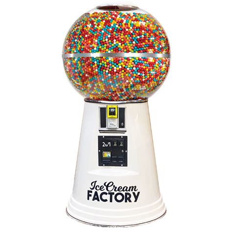 Candymachines - A Gumball Vending Machine is a commercial-grade machine that accepts quarters only with the standard configuration. However, all of our commercial--grade gumball machines can be converted to a free vend (no coin required) or to accept a token for a gumball machine rewards system. A true gumball bank on the other hand can accept any coin ... 