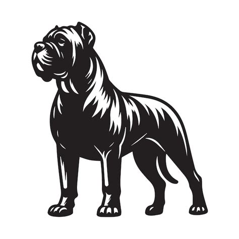 Cane Corso Silhouette Tshirts Vectors - Freepik