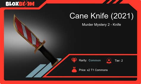  Cane Knife 2021 Knife MM2 Value 