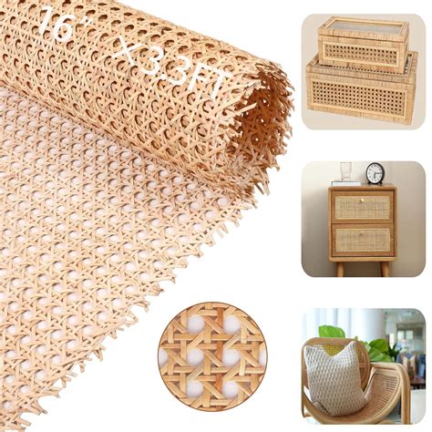 Cane webbing roll. 3ft,Versatile Rattan Material for DIY Projects and Furnit...