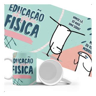 Caneca Flork Educação Física MercadoLivre 📦