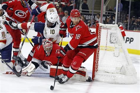 Canes, Panthers play longest games in their histories as East final opener hits 4th OT