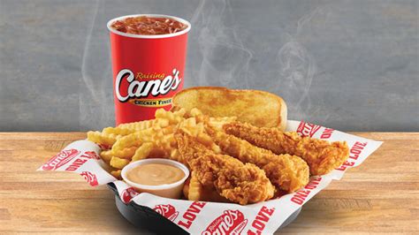 Canes 4 piece combo calories. Sandwich breaded with a. four-pepper blend to bring. the perfect amount. of heat. Original Chicken Tenders. Buffalo Chicken Tenders. Crispy Chicken. Spicy Crispy Chicken. Grilled Chicken. 