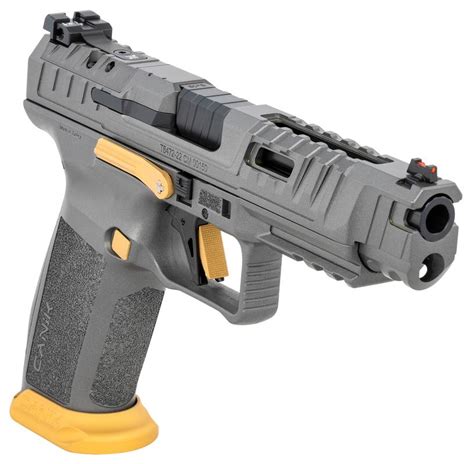 Canik SFX RIVAL Grey/Gold Pistol 9mm - Black Rose Firearms