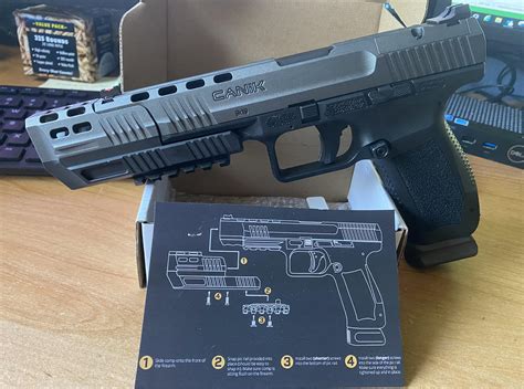 Canik compensators. Canik TP9 METE SFX Compensator. $210.00. Meet the TP9SA (Mod2) compensator, by 45 Blast. The Canik TP9SA (Mod2) is the most accessible firearm in the Canik line of products. The 45 Blast comp for the TP9SA (Mod2) adds additional style to and performance to an already superior product. Elevate your expectations and accuracy with a product proven ... 