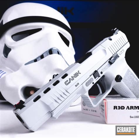 The Empire would approve Ft. Cerakote Stormtrooper White Canik US