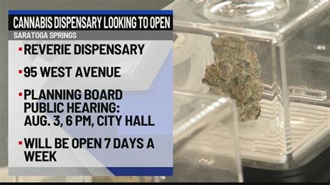 Cannabis dispensary looking to open in Saratoga Springs