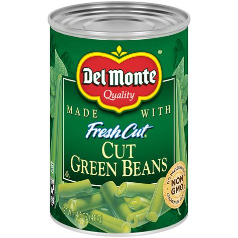 Canned Cut Green Beans 14.5 oz Can-corrected - myfitnesspal.com