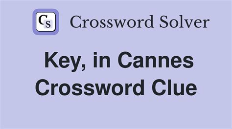 Cannes cash -- Crossword clue Crossword Nexus