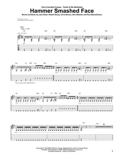 Cannibal corpse tabs