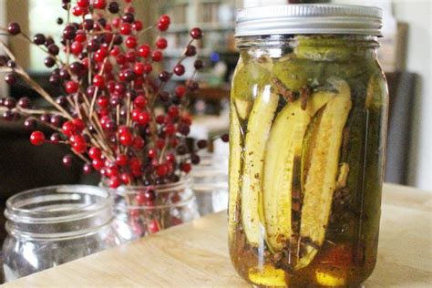 Canning Sweet Pickle Spears Recipe Cart