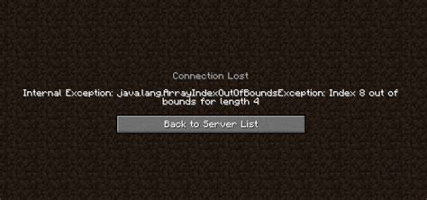 Cannot Join Modded Minecraft Server Minecraft