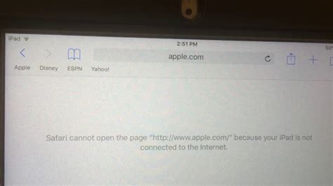 Cannot connect to youtube ipad. .  ...