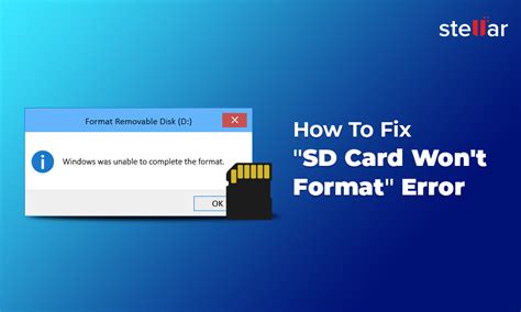 Cannot format sd card.  Try 5 proven methods to repair errors and restore acc...