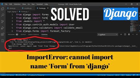Cannot import name. You are trying to import from __init__.py without explicitly calling __init__.py in your import. This can only be done if you are using this as a package. If you are running as scripts, you might as well call __init__.py variables.py. 