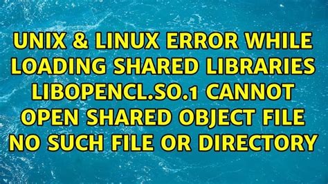 Cannot open shared object file so.  Summary:dpaagent command gives "error whil...