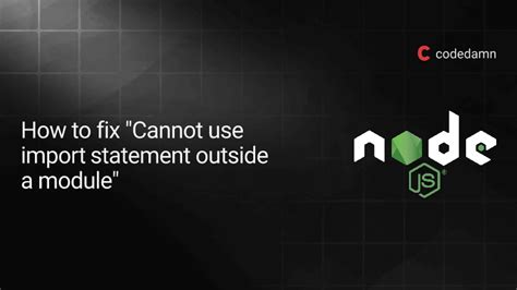 Cannot use import statement outside a module svelte.  In particular, this is ...