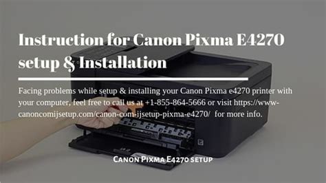 Canon : Manuals : E4270 : Setup