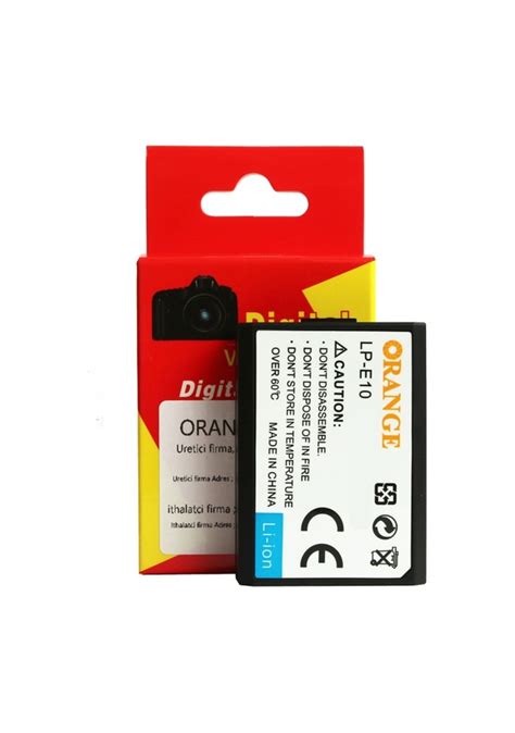 Canon 1100D 1200D 1300D 2000D 4000D için Lp-E10 Batarya. 