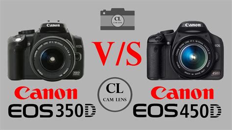 Canon 350d vs 450d