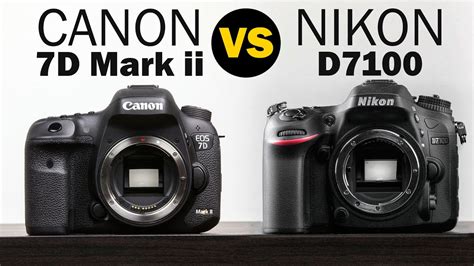 Canon 5d mark 2 vs nikon d7100