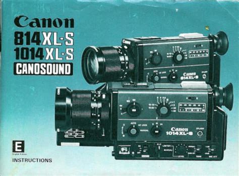 Canon 814xl s 1014xl s super 8 movie camera manual. - Zenith ztx transfer switch service manual.