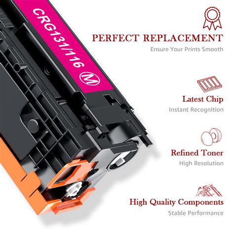 Canon CRG 131 116 Remanufactured Toner Cartridge - 5 Pack - Toner Kingdom