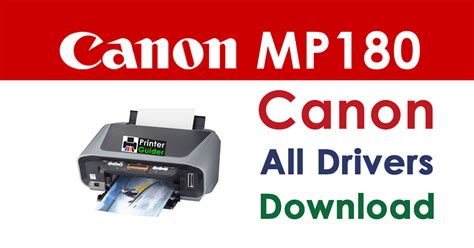 Canon PIXMA MP180 drivers