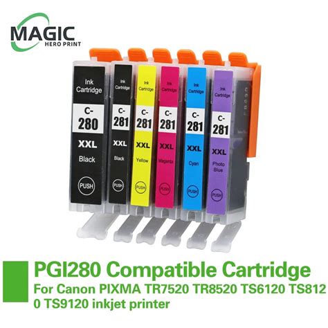 Canon PIXMA TS8120 ink cartridge, cheap inkjet refill