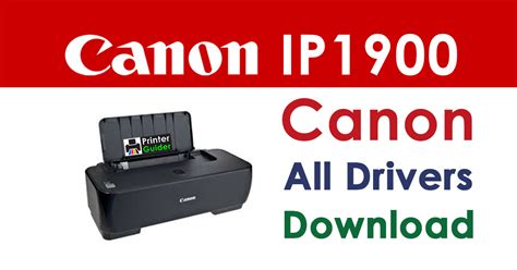 Canon PIXMA iP1900 Printer Driver 2.00 for Windows 7