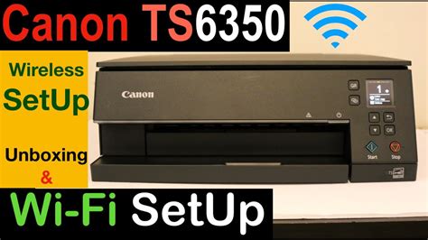 Canon Pixma TS6350 SetUp, Install Setup Ink, Wi-Fi …