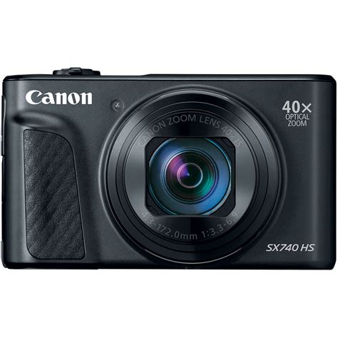 Canon PowerShot SX740 HS - Black Digital Camera …