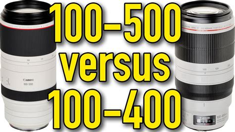 Canon RF 100-500mm vs EF 100-400mm Compared by Ken Rockwell