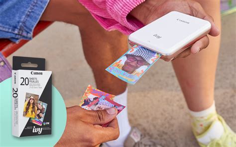 Canon app printer.  *Requires mobile device, connected to the Canon IVY ...