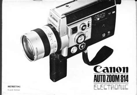 Canon autozoom 814 e super 8 movie camera manual. - Icao doc 9137 part 8 manual.