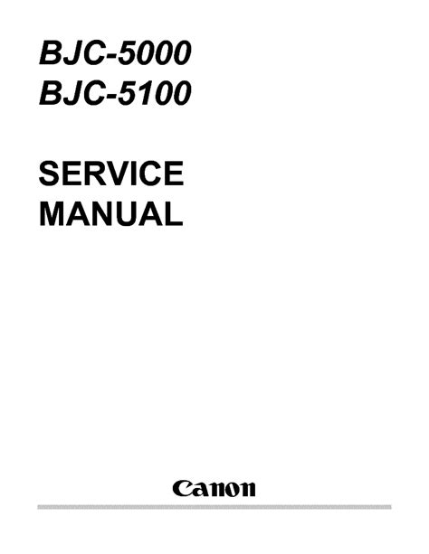 Canon bjc 5000 printer service manual. - Katholische kirche deutschlands unter dem einfluss der aufklärung des 18. jahrhunderts.