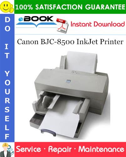 Canon bjc 8500 inkjet printer service manual parts catalog. - Realizzazione di animali in feltro naturale.
