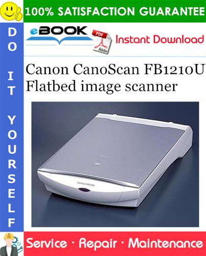 Canon canoscan fb1210u flatbed image scanner service repair manual. - Handbook of effective travel and tourism.