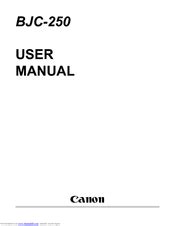 Canon color bubble jet printer users manual bjc 250 series. - Handbook of the birds of the world volume 14 bush.