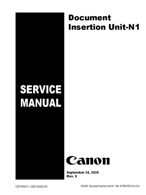 Canon document insertion unit k1 service manual. - Daikin ducted air conditioning operation manual.